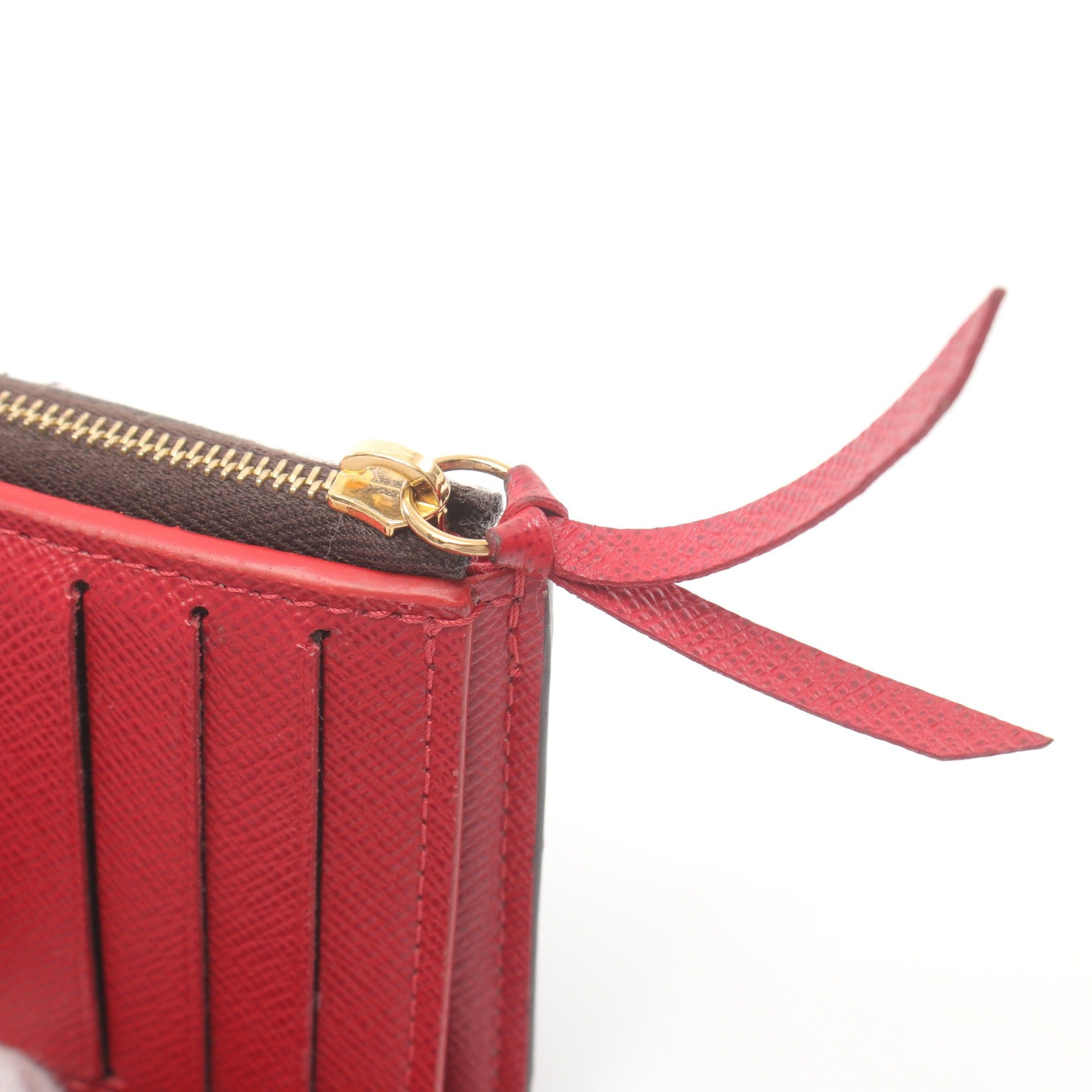 Louis Vuitton Louis Vuitton Portefeuil Victorine Damier Trifold Wallet Leather Brown Size ONE SIZE - 10 Thumbnail