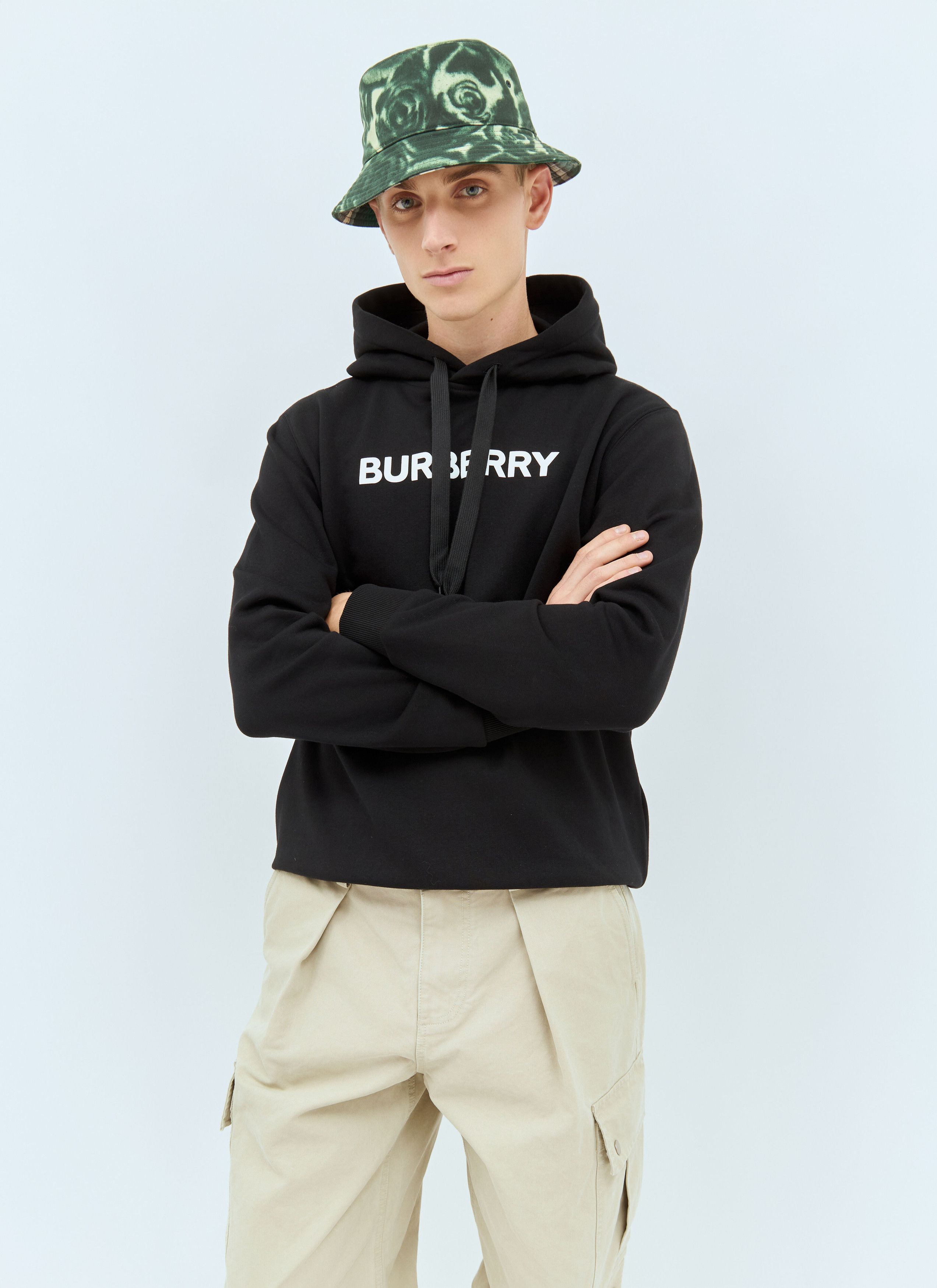 Burberry Rose Print Wax Bucket Hat Size ONE SIZE - 2 Thumbnail