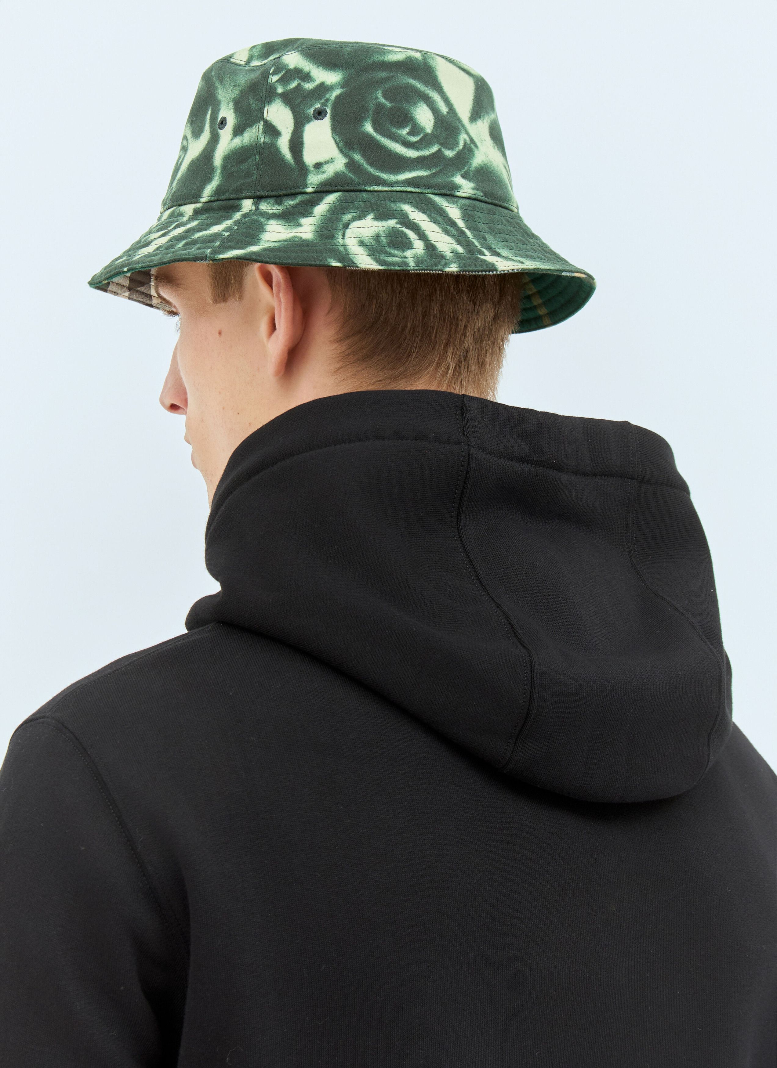 Burberry Rose Print Wax Bucket Hat Size ONE SIZE - 4 Thumbnail