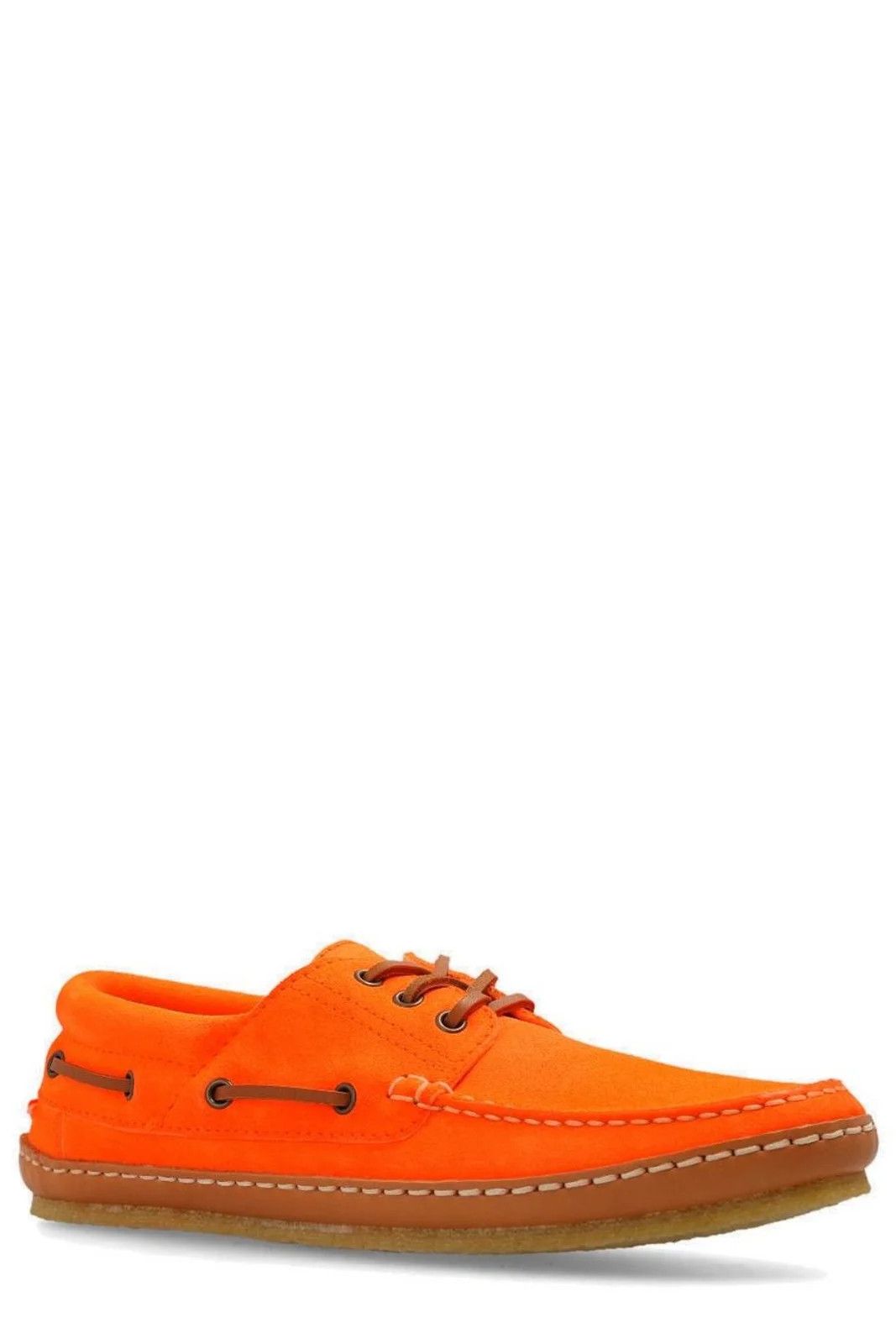 Saint Laurent Paris Ashe colour-block boat shoes in Orange Size US 7.5 / EU 40-41 - 2 Thumbnail