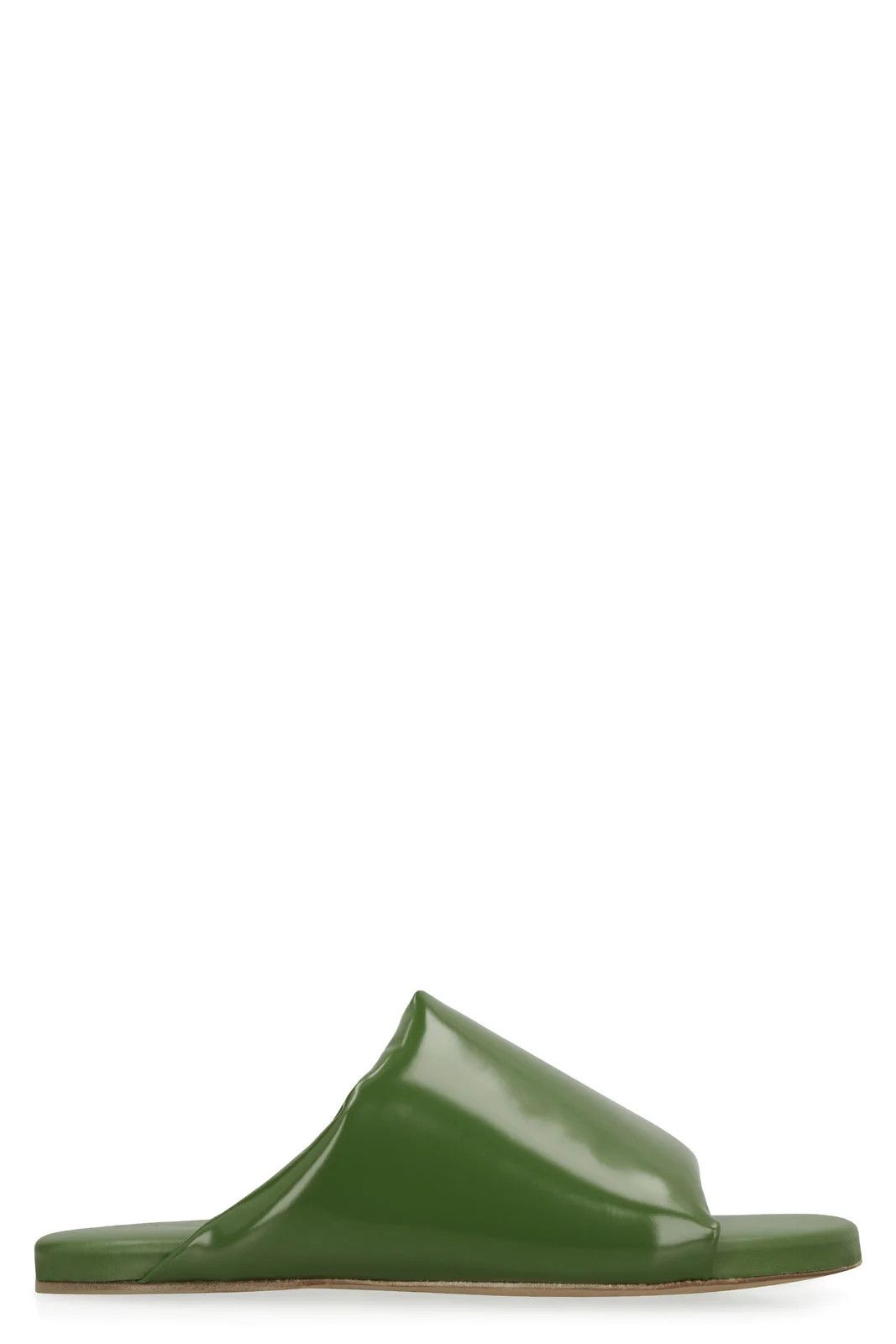 Bottega Veneta $1.9K VALUE Cushion Mule in Dark Green Size US 12 / EU 45 - 3 Thumbnail