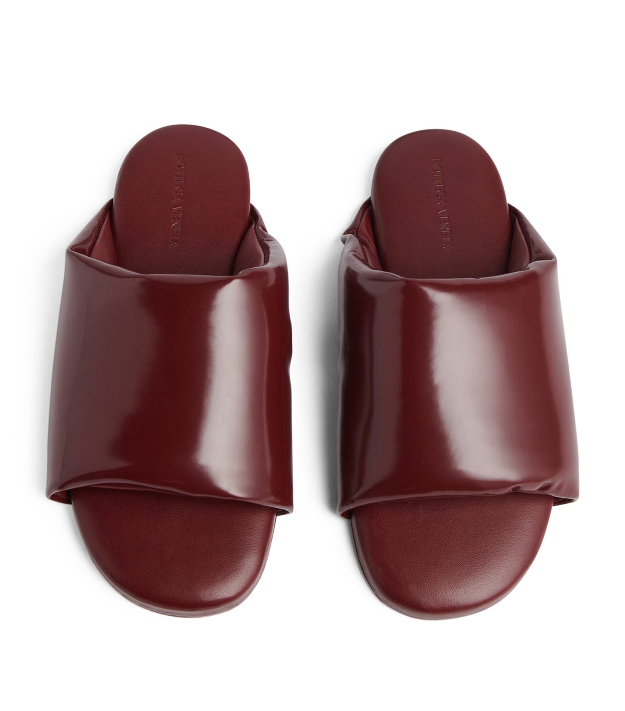 Bottega Veneta $1.9K VALUE Cushion Mule in Burgundy Size US 8 / EU 41 - 2 Thumbnail