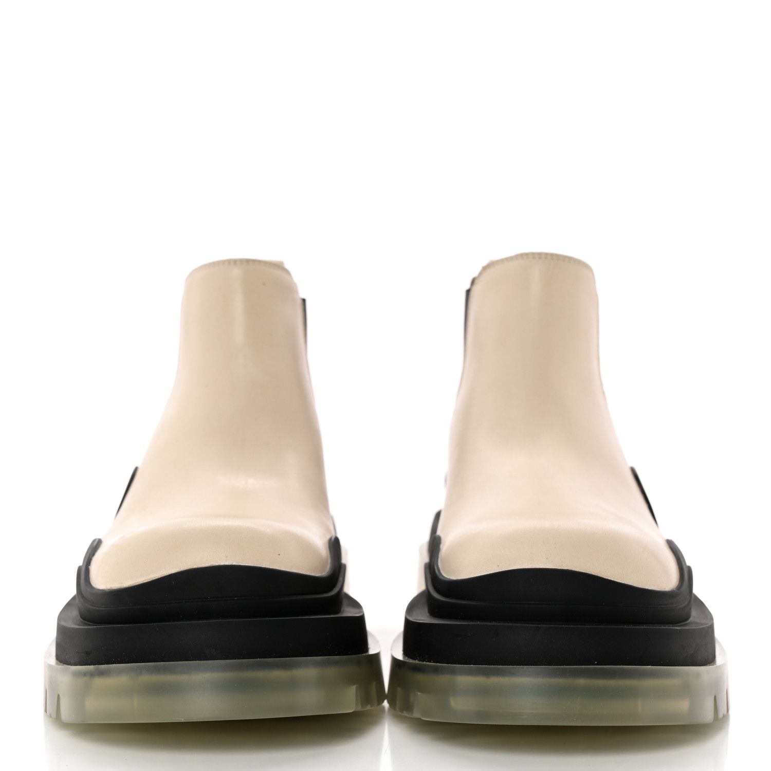 Bottega Veneta $1.1K VALUE Beebee Slide Rubber Sandals in Creme Size US 7 / EU 40 - 3 Thumbnail