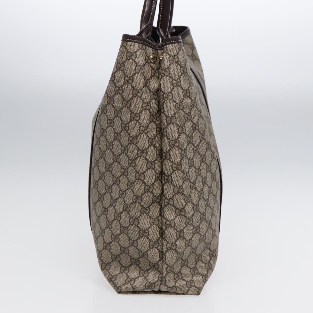 Gucci Gg Canvas Beige Canvas Tote Bag (Pre-Owned) Size ONE SIZE - 3 Thumbnail