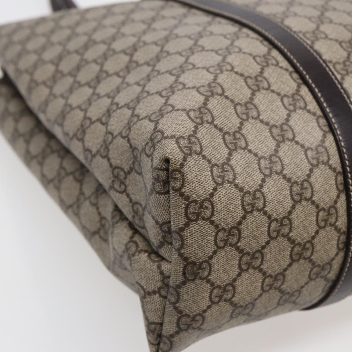 Gucci Gg Canvas Beige Canvas Tote Bag (Pre-Owned) Size ONE SIZE - 6 Thumbnail