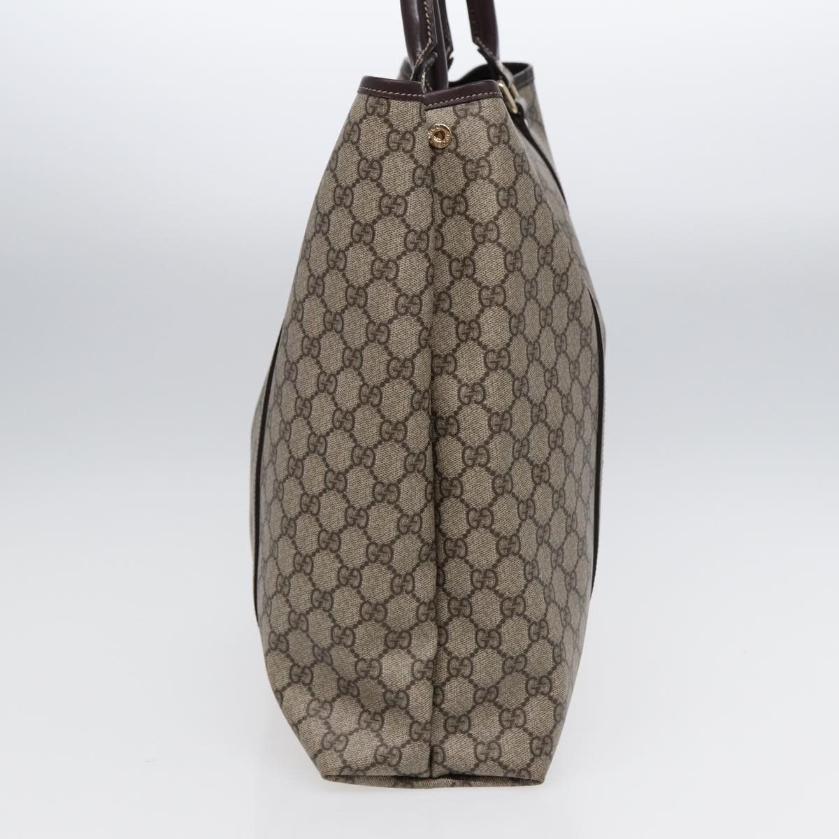 Gucci Gg Canvas Beige Canvas Tote Bag (Pre-Owned) Size ONE SIZE - 4 Thumbnail