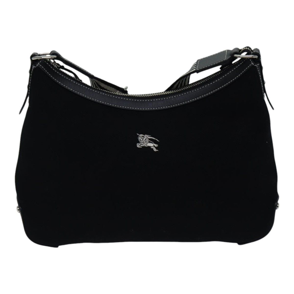 Burberry Blue Label Black Canvas Shoulder Bag (Pre-Owned) Size ONE SIZE - 13 Thumbnail