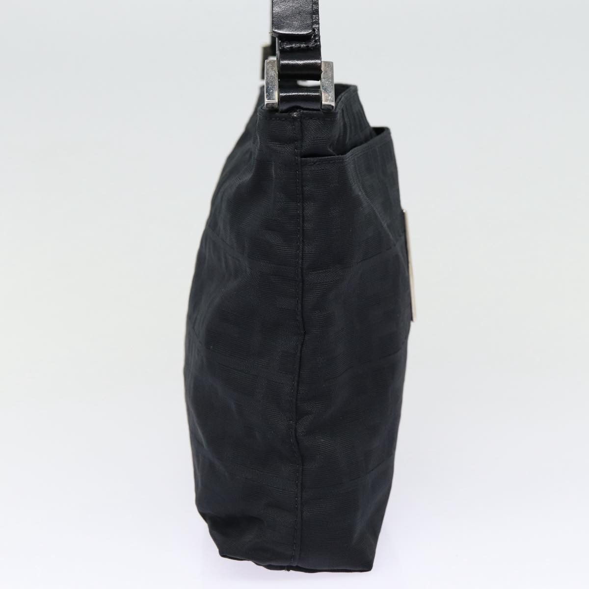 Fendi Zucca Black Canvas Shoulder Bag (Pre-Owned) Size ONE SIZE - 4 Thumbnail