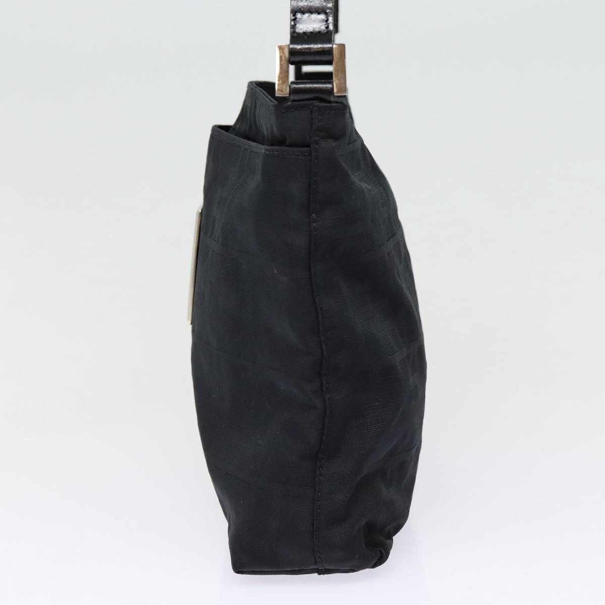 Fendi Zucca Black Canvas Shoulder Bag (Pre-Owned) Size ONE SIZE - 3 Thumbnail