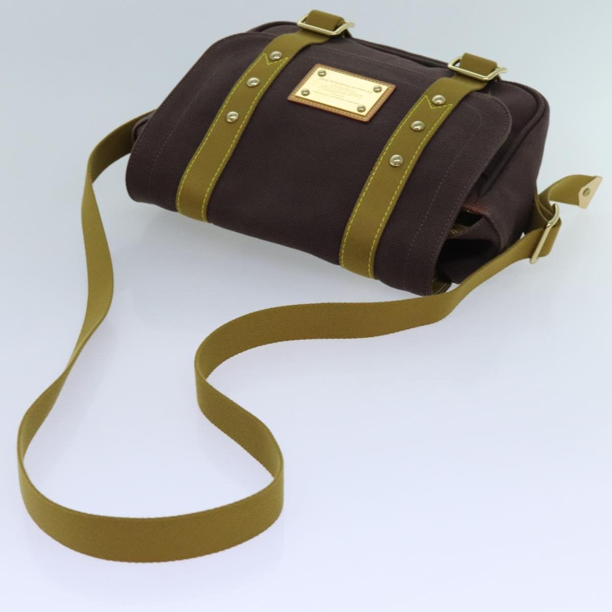 Louis Vuitton Antigua Brown Canvas Shoulder Bag (Pre-Owned) Size ONE SIZE - 4 Thumbnail