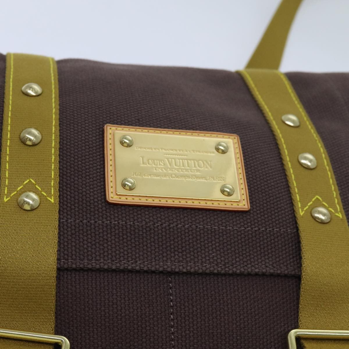Louis Vuitton Antigua Brown Canvas Shoulder Bag (Pre-Owned) Size ONE SIZE - 7 Thumbnail