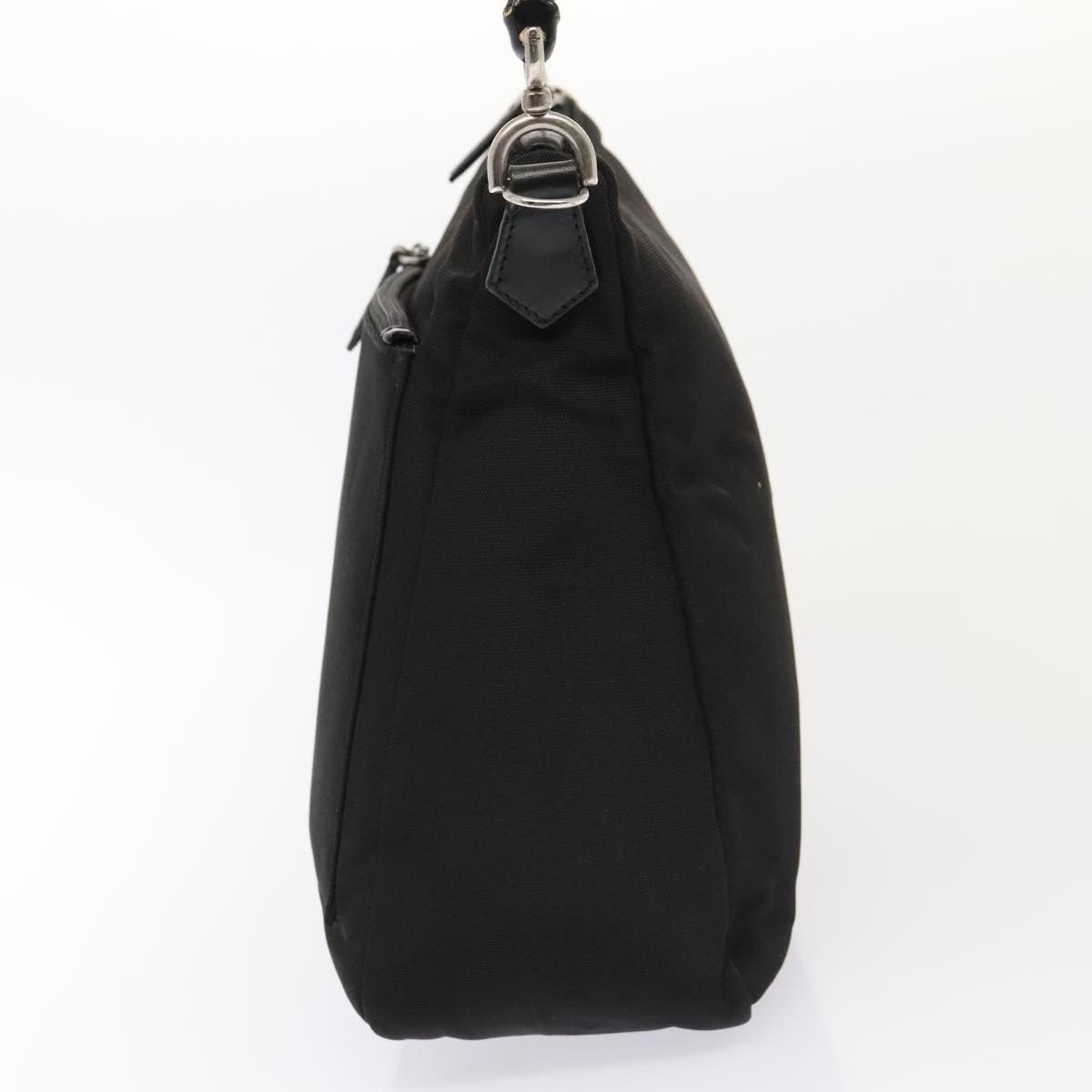 Gucci Bamboo Black Synthetic Handbag (Pre-Owned) Size ONE SIZE - 3 Thumbnail
