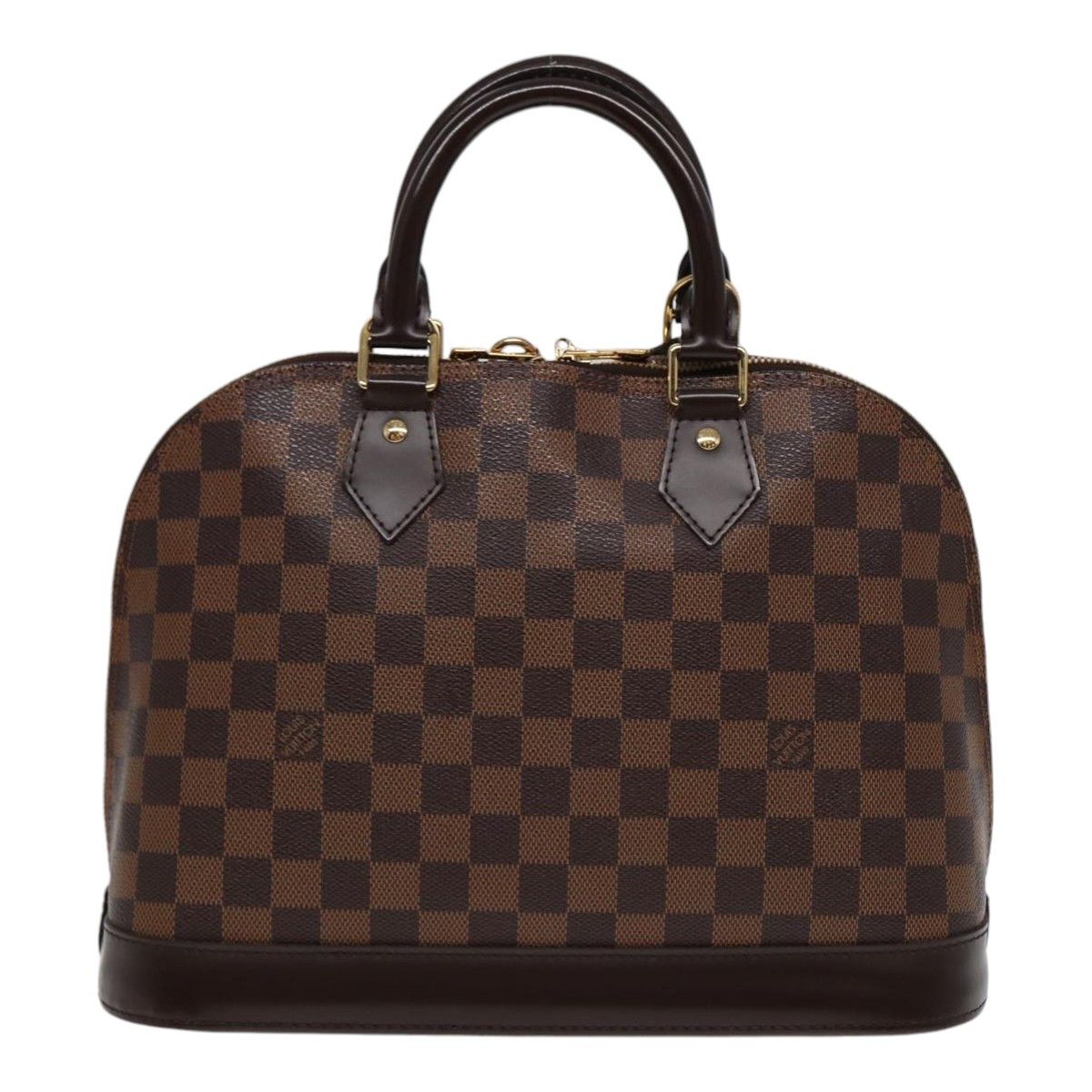 Louis Vuitton Alma Brown Canvas Handbag (Pre-Owned) Size ONE SIZE - 2 Thumbnail