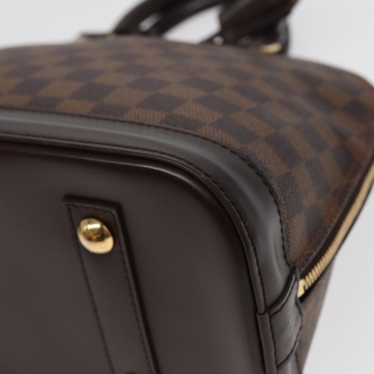 Louis Vuitton Alma Brown Canvas Handbag (Pre-Owned) Size ONE SIZE - 6 Thumbnail