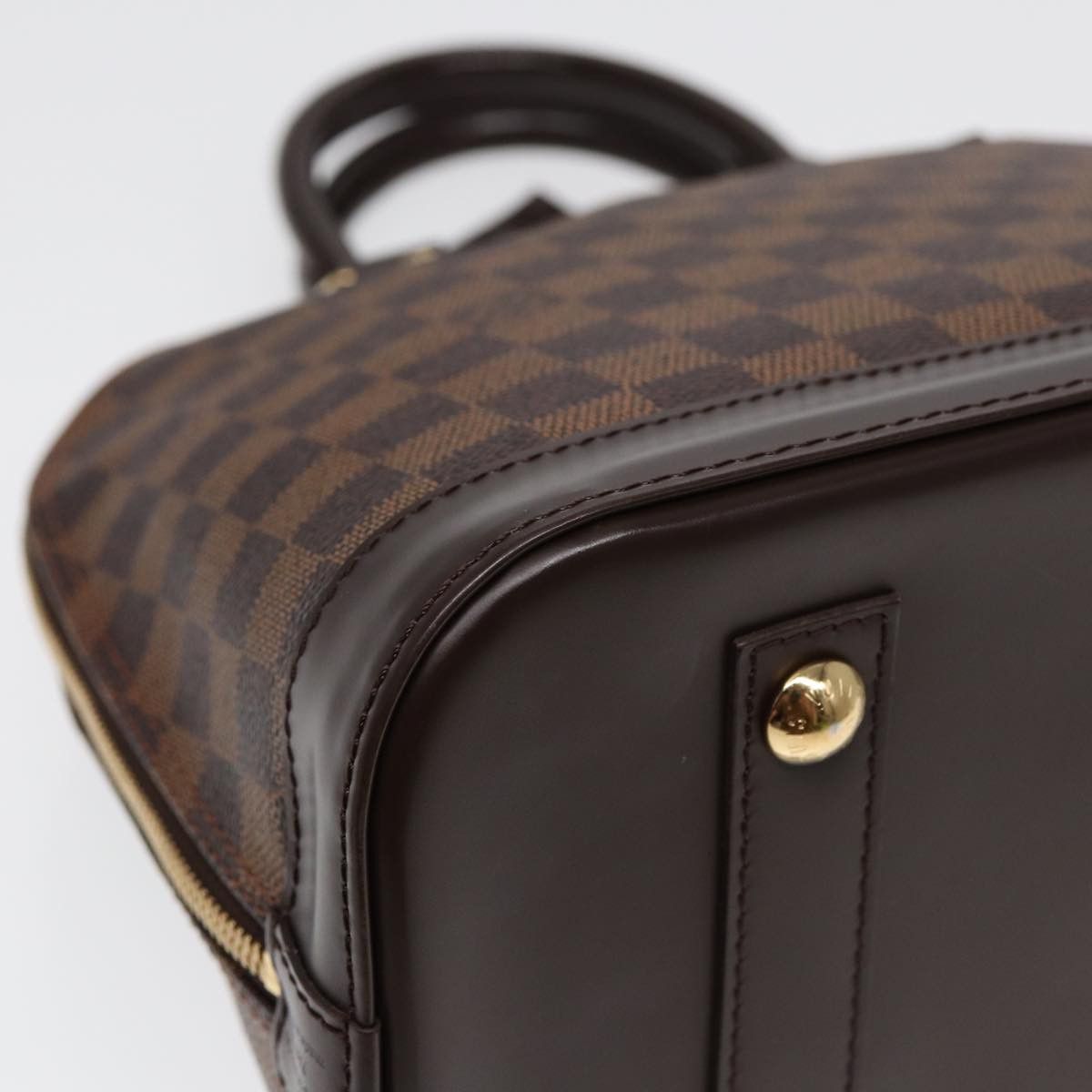 Louis Vuitton Alma Brown Canvas Handbag (Pre-Owned) Size ONE SIZE - 9 Thumbnail