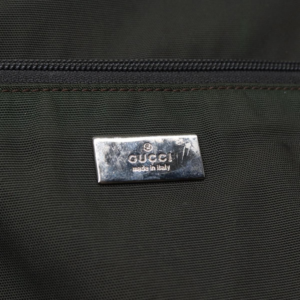 Gucci Messenger Black Canvas Shoulder Bag (Pre-Owned) Size ONE SIZE - 10 Thumbnail