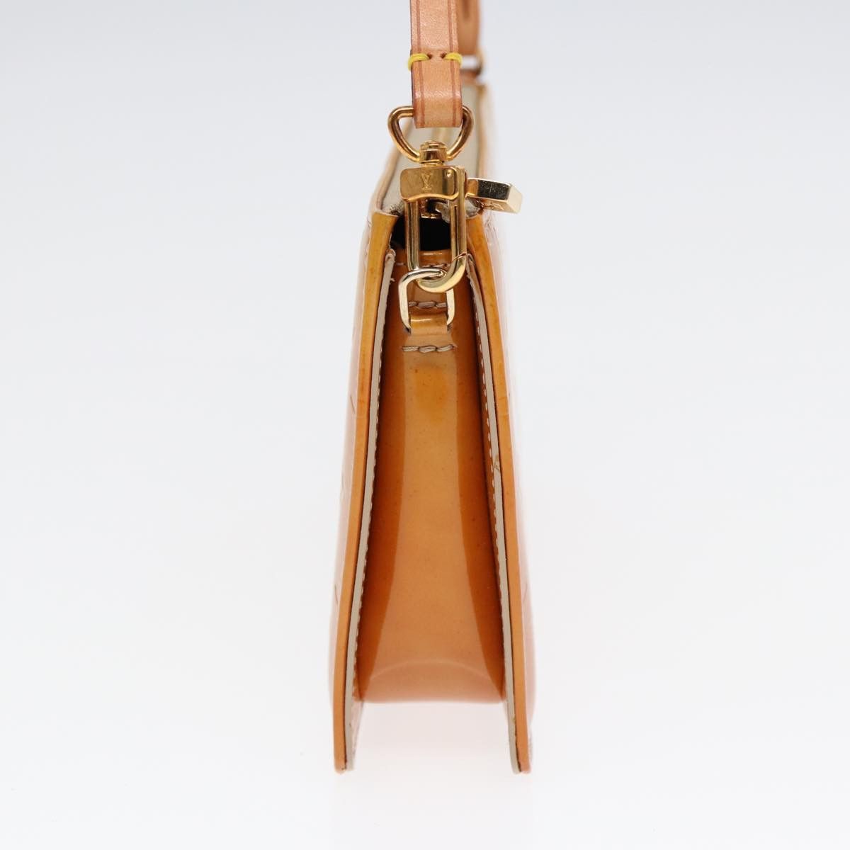 Louis Vuitton Lexington Beige Patent Leather Clutch Bag (Pre-Owned) Size ONE SIZE - 3 Thumbnail