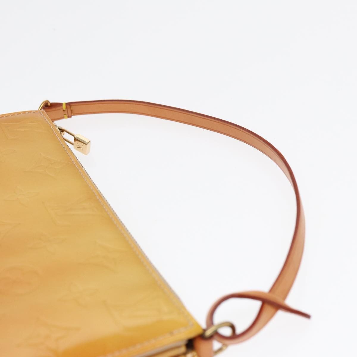 Louis Vuitton Lexington Beige Patent Leather Clutch Bag (Pre-Owned) Size ONE SIZE - 6 Thumbnail