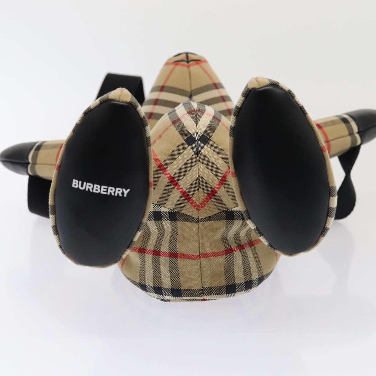 Burberry Nova Check Beige Canvas Backpack Bag (Pre-Owned) Size ONE SIZE - 8 Thumbnail