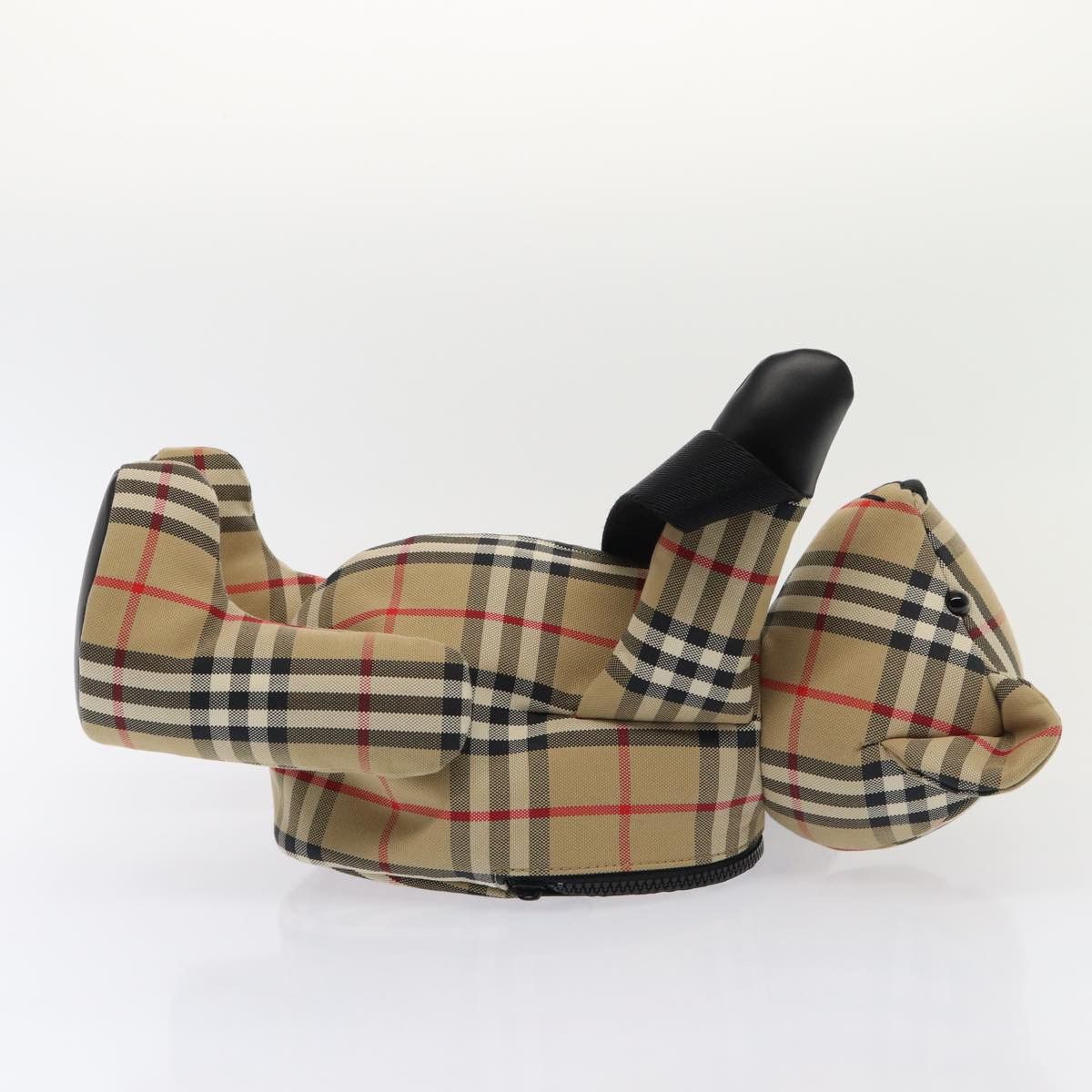 Burberry Nova Check Beige Canvas Backpack Bag (Pre-Owned) Size ONE SIZE - 3 Thumbnail