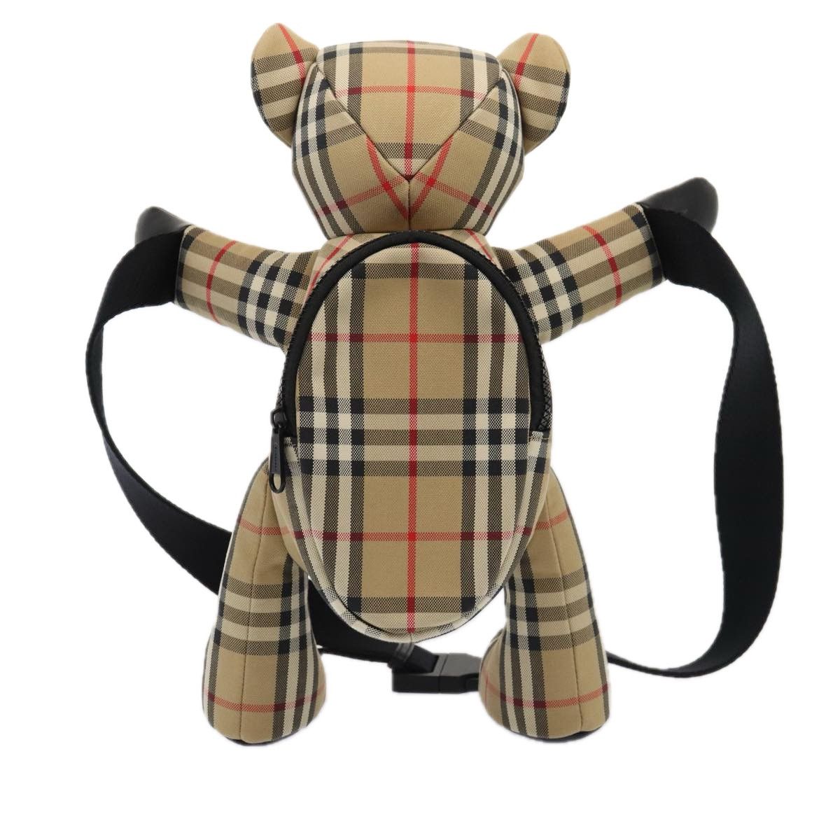 Burberry Nova Check Beige Canvas Backpack Bag (Pre-Owned) Size ONE SIZE - 2 Thumbnail