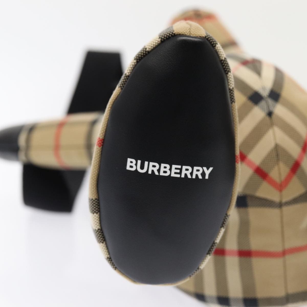Burberry Nova Check Beige Canvas Backpack Bag (Pre-Owned) Size ONE SIZE - 10 Thumbnail