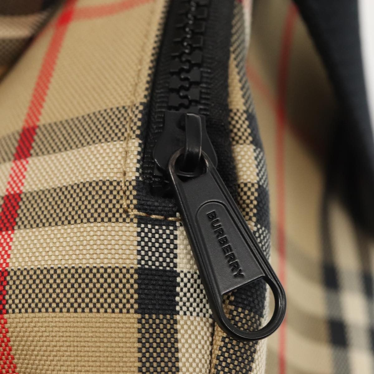 Burberry Nova Check Beige Canvas Backpack Bag (Pre-Owned) Size ONE SIZE - 13 Thumbnail