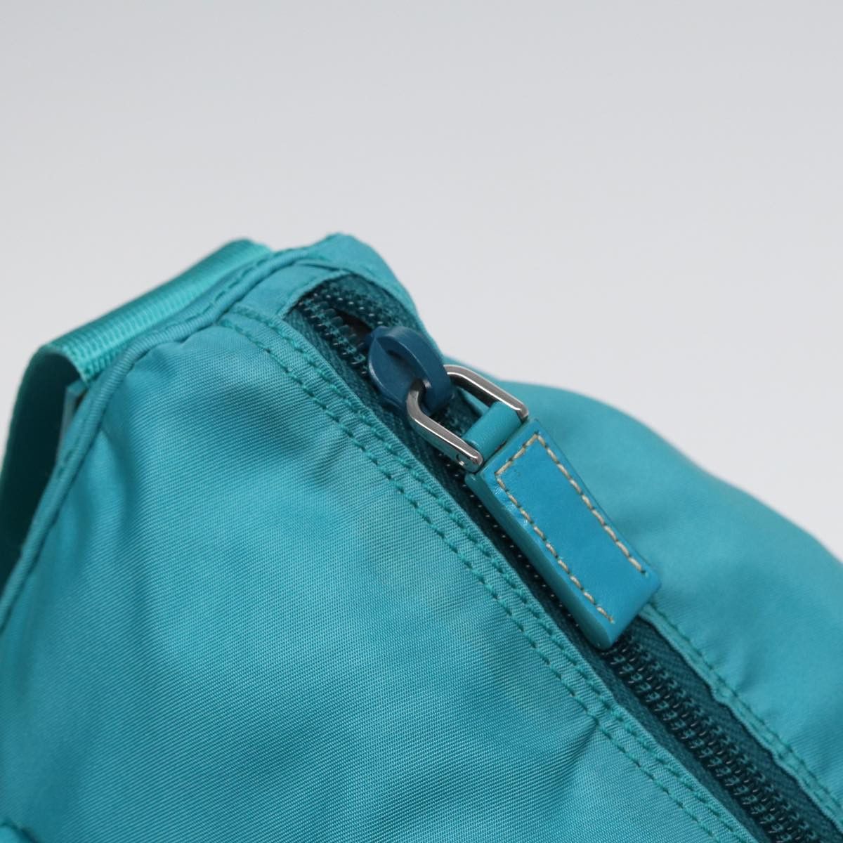 Prada Tessuto Blue Synthetic Shoulder Bag (Pre-Owned) Size ONE SIZE - 6 Thumbnail