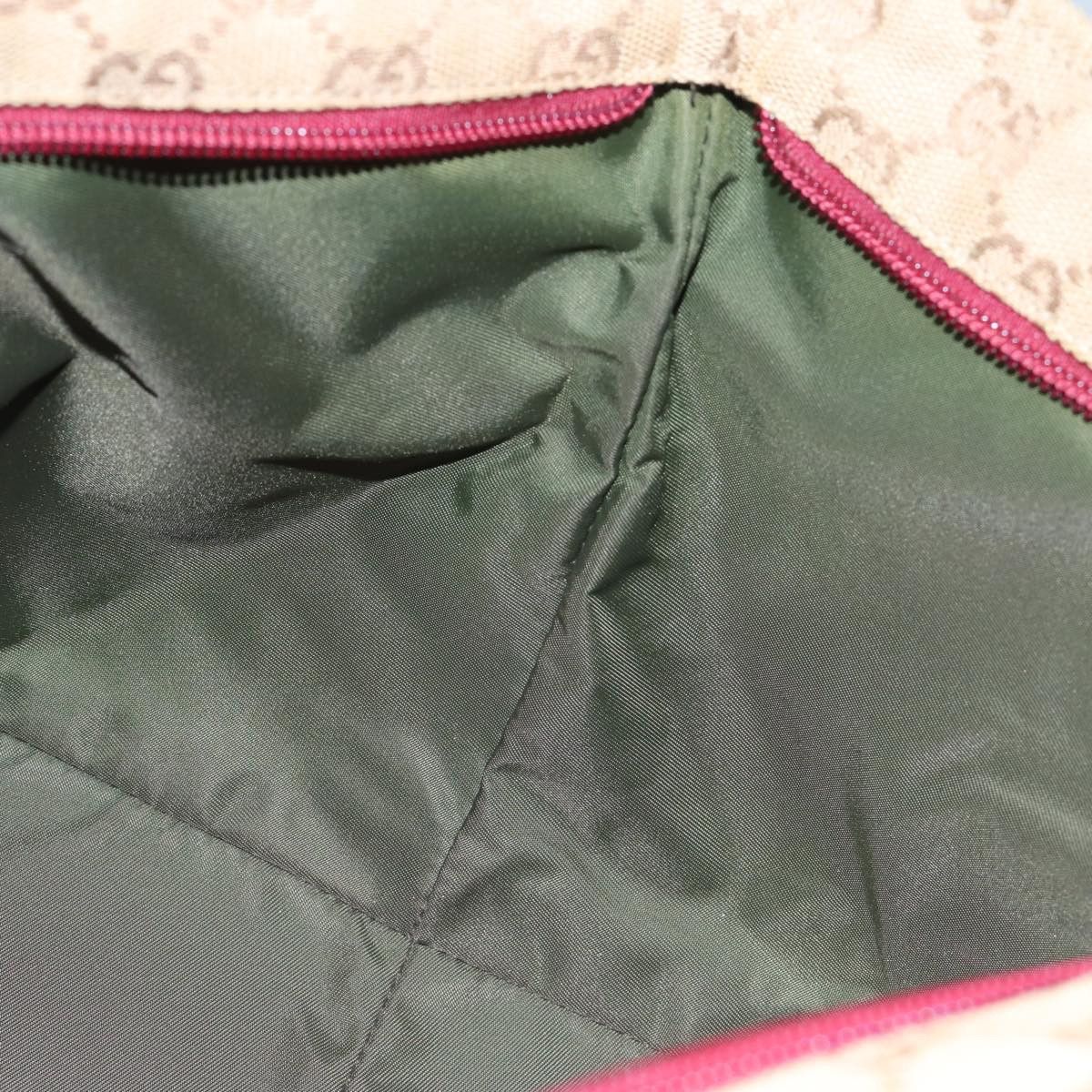 Gucci Sherry Beige Canvas Shoulder Bag (Pre-Owned) Size ONE SIZE - 20 Thumbnail