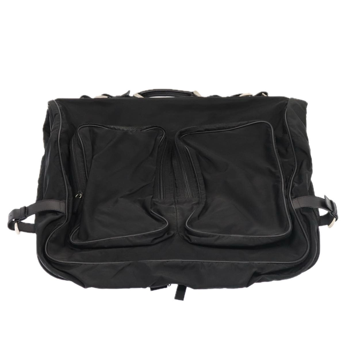 Prada Tessuto Black Synthetic Travel Bag (Pre-Owned) Size ONE SIZE - 2 Thumbnail