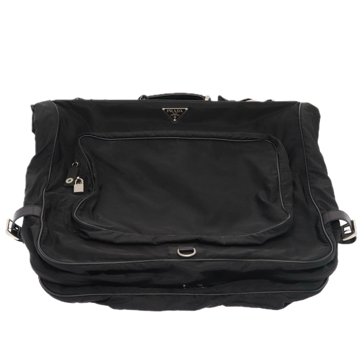 Prada Tessuto Black Synthetic Travel Bag (Pre-Owned) Size ONE SIZE - 17 Thumbnail