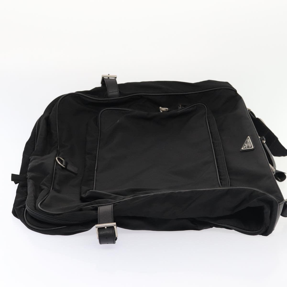 Prada Tessuto Black Synthetic Travel Bag (Pre-Owned) Size ONE SIZE - 4 Thumbnail
