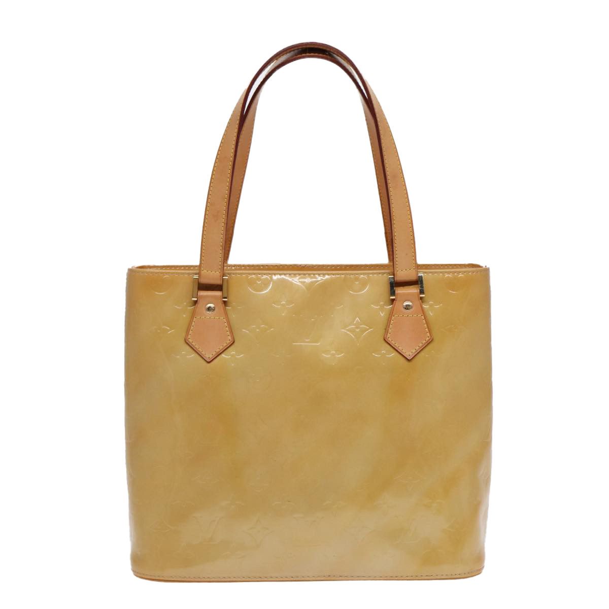 Louis Vuitton Houston Beige Patent Leather Handbag (Pre-Owned) Size ONE SIZE - 18 Thumbnail
