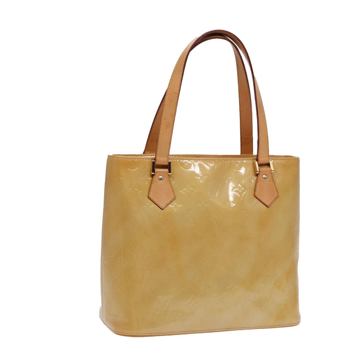 Louis Vuitton Houston Beige Patent Leather Handbag (Pre-Owned) Size ONE SIZE - 2 Thumbnail