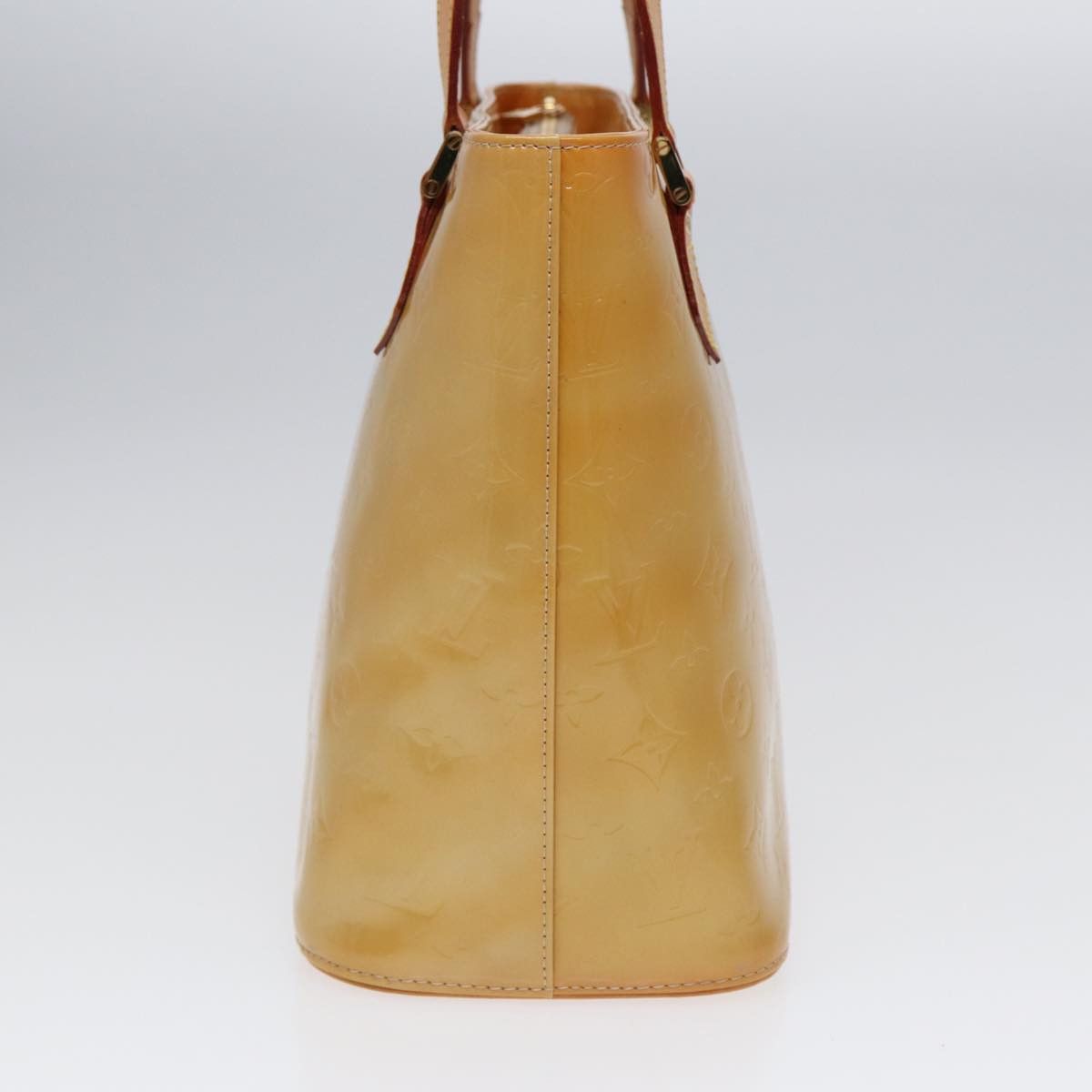Louis Vuitton Houston Beige Patent Leather Handbag (Pre-Owned) Size ONE SIZE - 3 Thumbnail