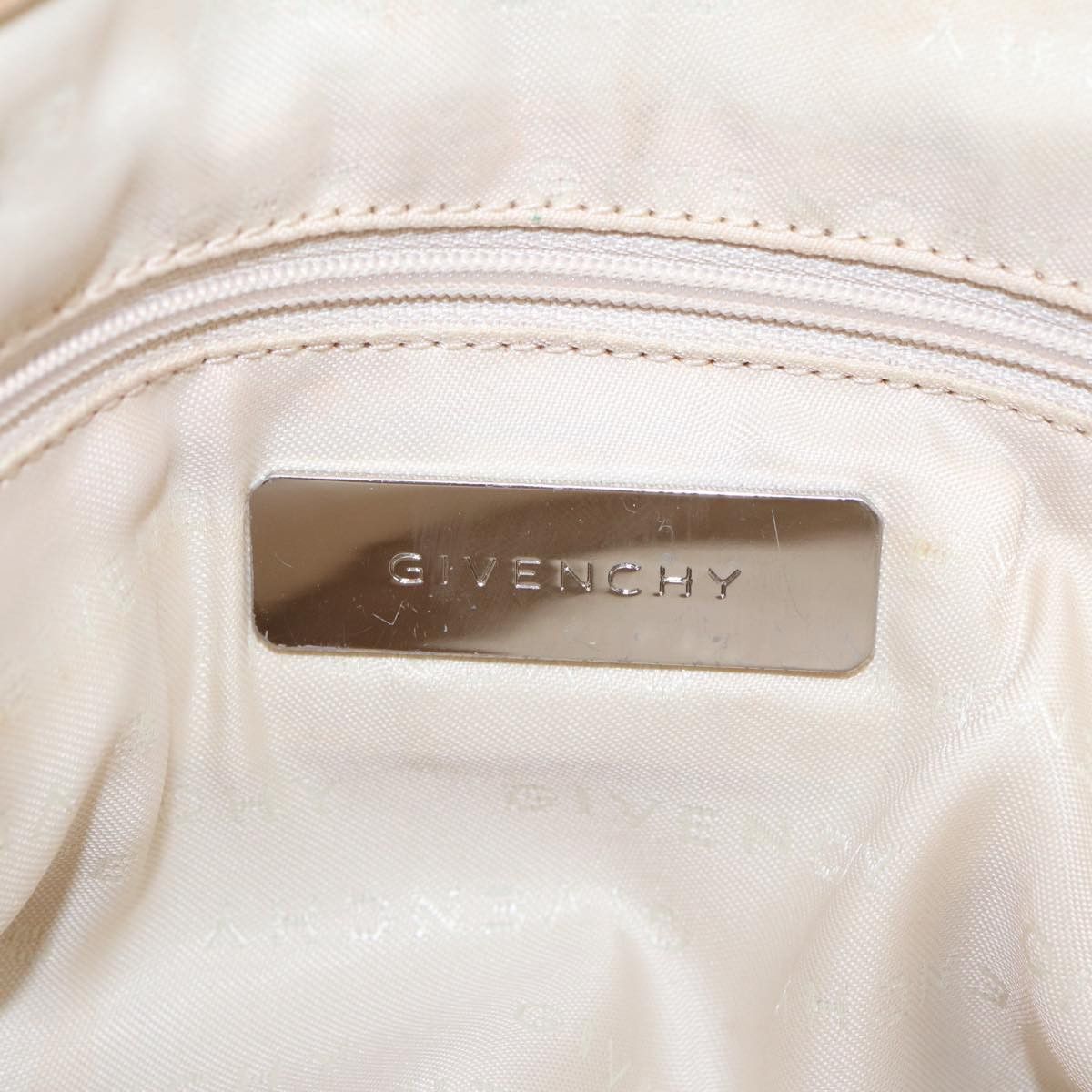 Givenchy Beige Leather Handbag (Pre-Owned) Size ONE SIZE - 16 Thumbnail