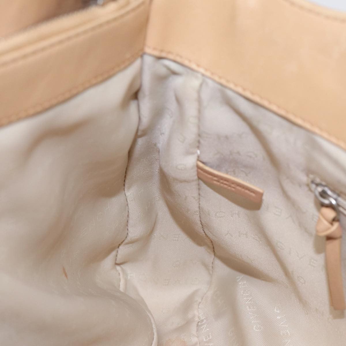 Givenchy Beige Leather Handbag (Pre-Owned) Size ONE SIZE - 14 Thumbnail