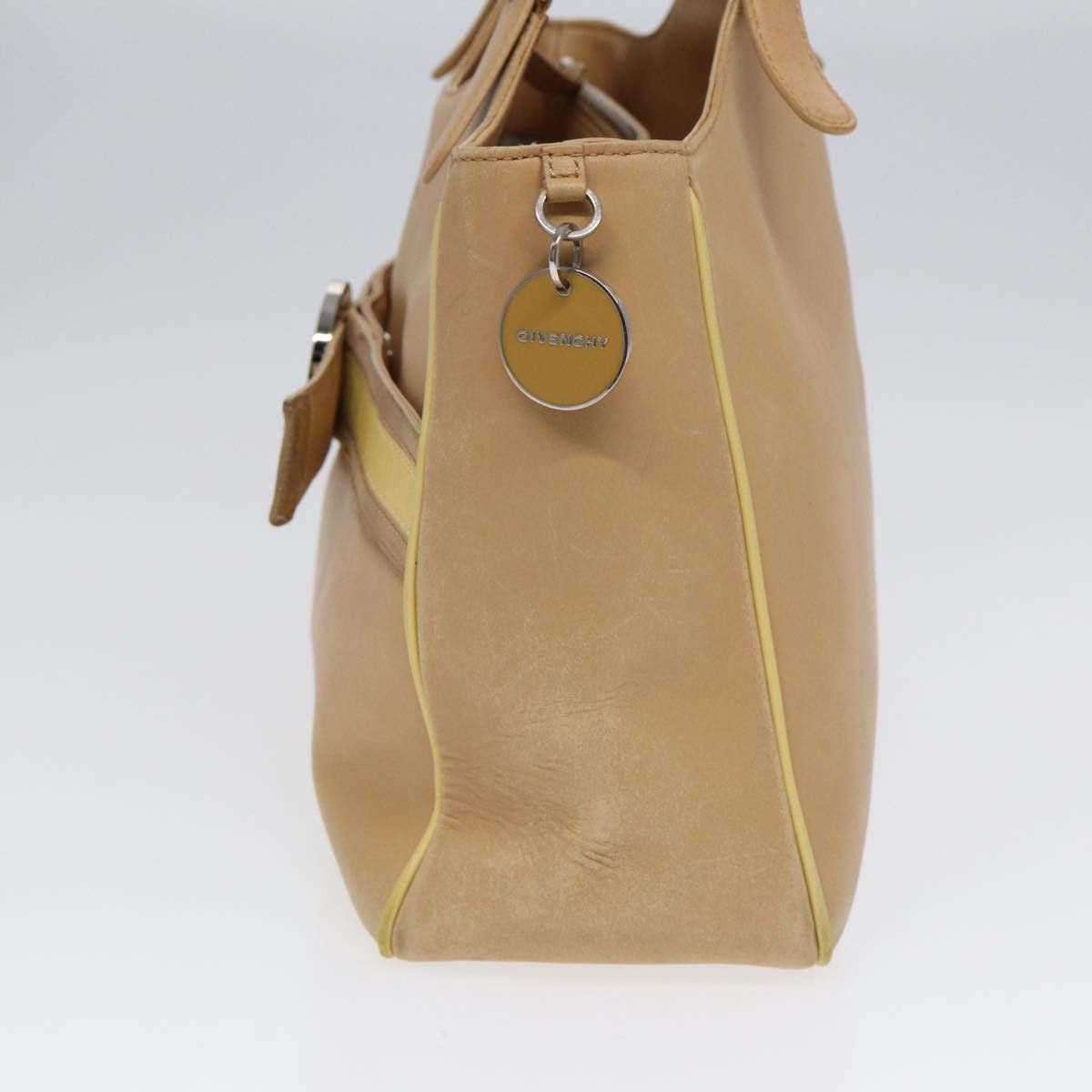 Givenchy Beige Leather Handbag (Pre-Owned) Size ONE SIZE - 3 Thumbnail