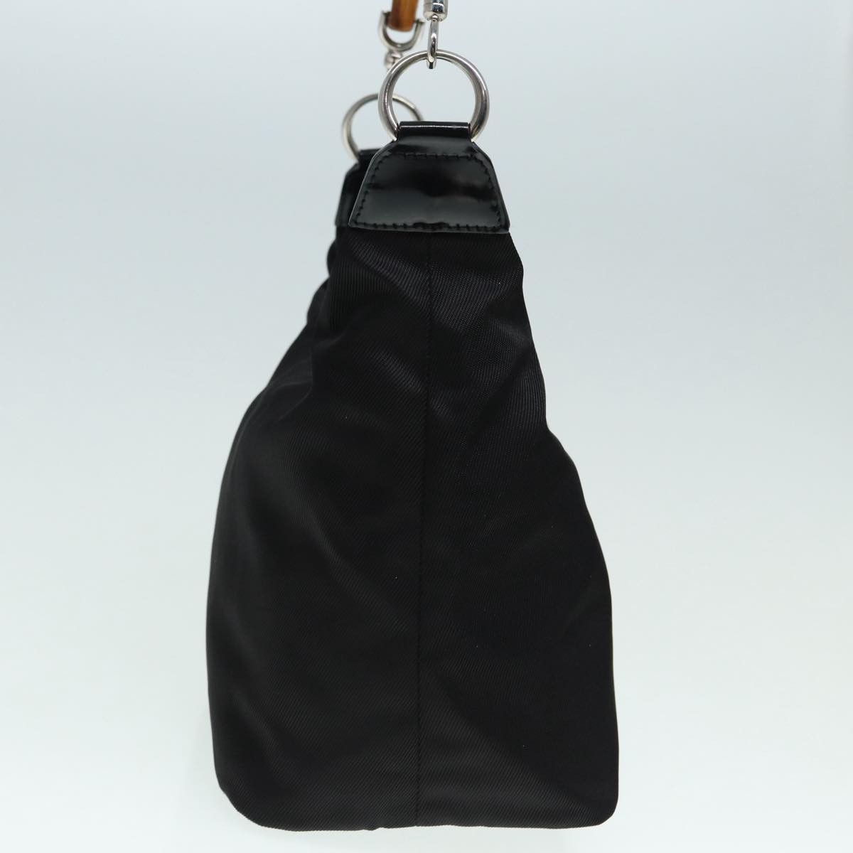 Gucci Bamboo Black Synthetic Shoulder Bag (Pre-Owned) Size ONE SIZE - 3 Thumbnail