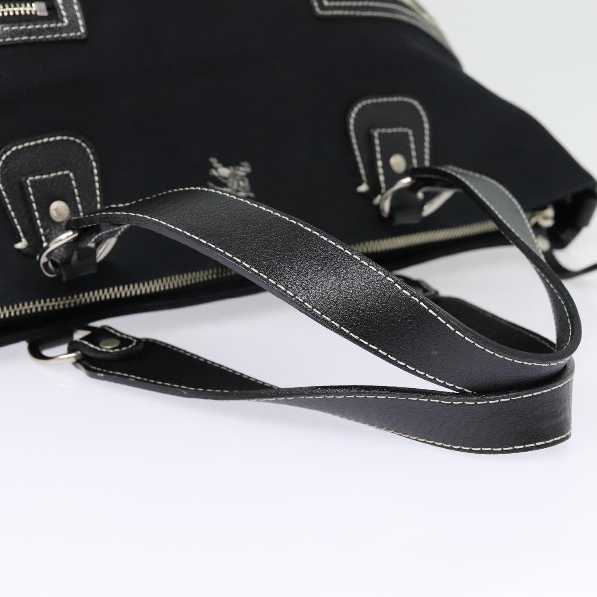 Burberry Blue Label Black Canvas Tote Bag (Pre-Owned) Size ONE SIZE - 4 Thumbnail