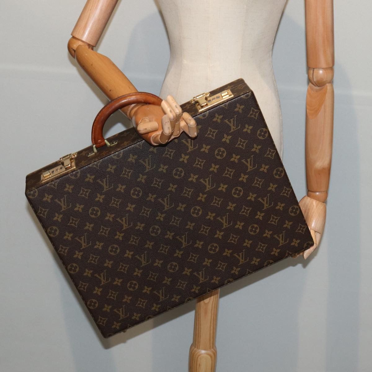 Louis Vuitton Cruiser Brown Canvas Briefcase Bag (Pre-Owned) Size ONE SIZE - 18 Thumbnail