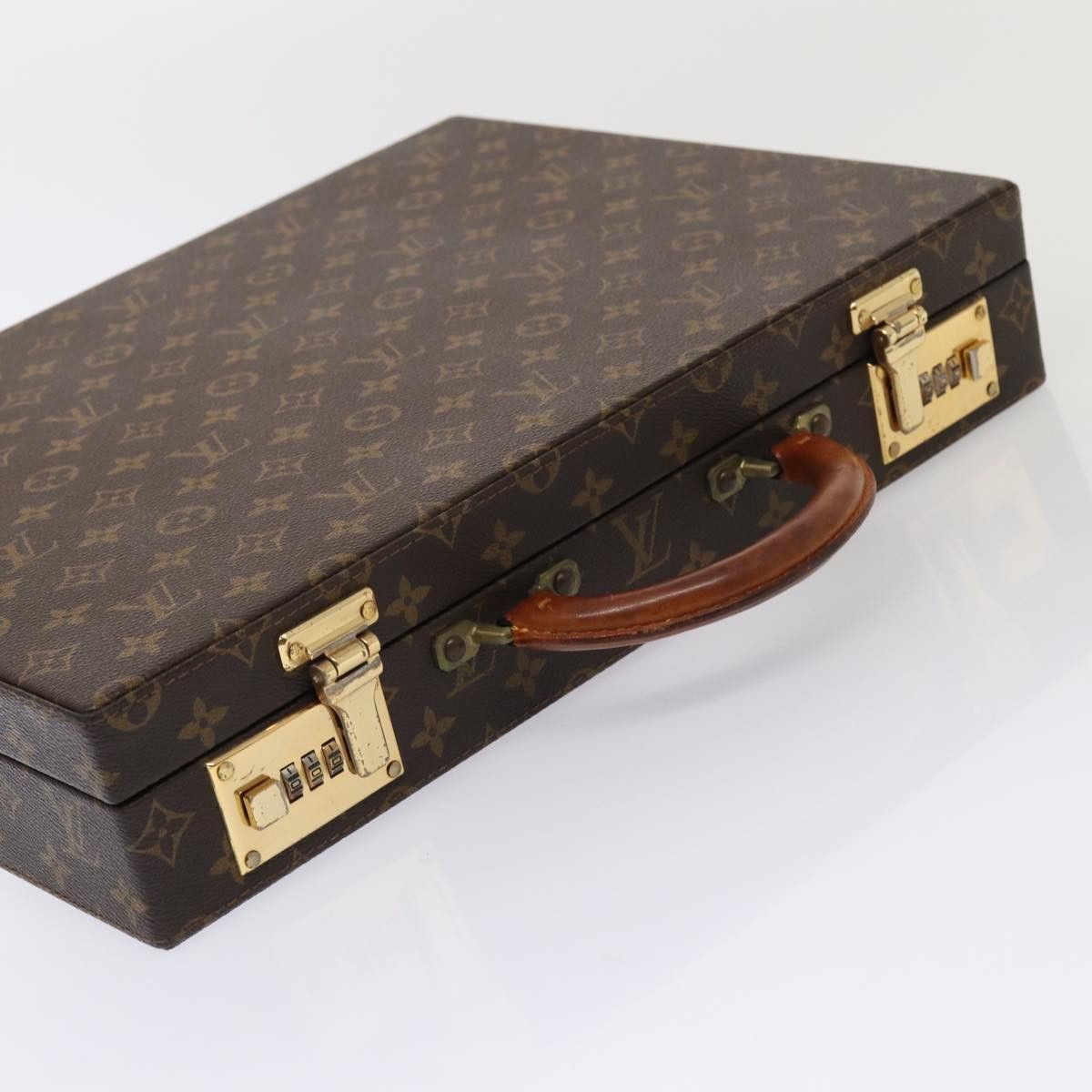 Louis Vuitton Cruiser Brown Canvas Briefcase Bag (Pre-Owned) Size ONE SIZE - 11 Thumbnail