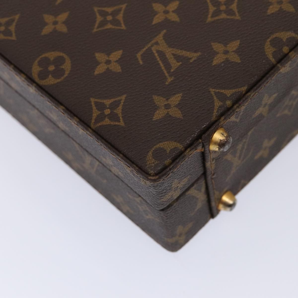Louis Vuitton Cruiser Brown Canvas Briefcase Bag (Pre-Owned) Size ONE SIZE - 9 Thumbnail