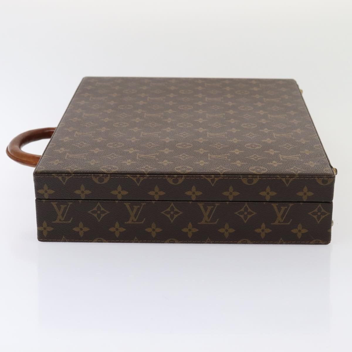 Louis Vuitton Cruiser Brown Canvas Briefcase Bag (Pre-Owned) Size ONE SIZE - 3 Thumbnail