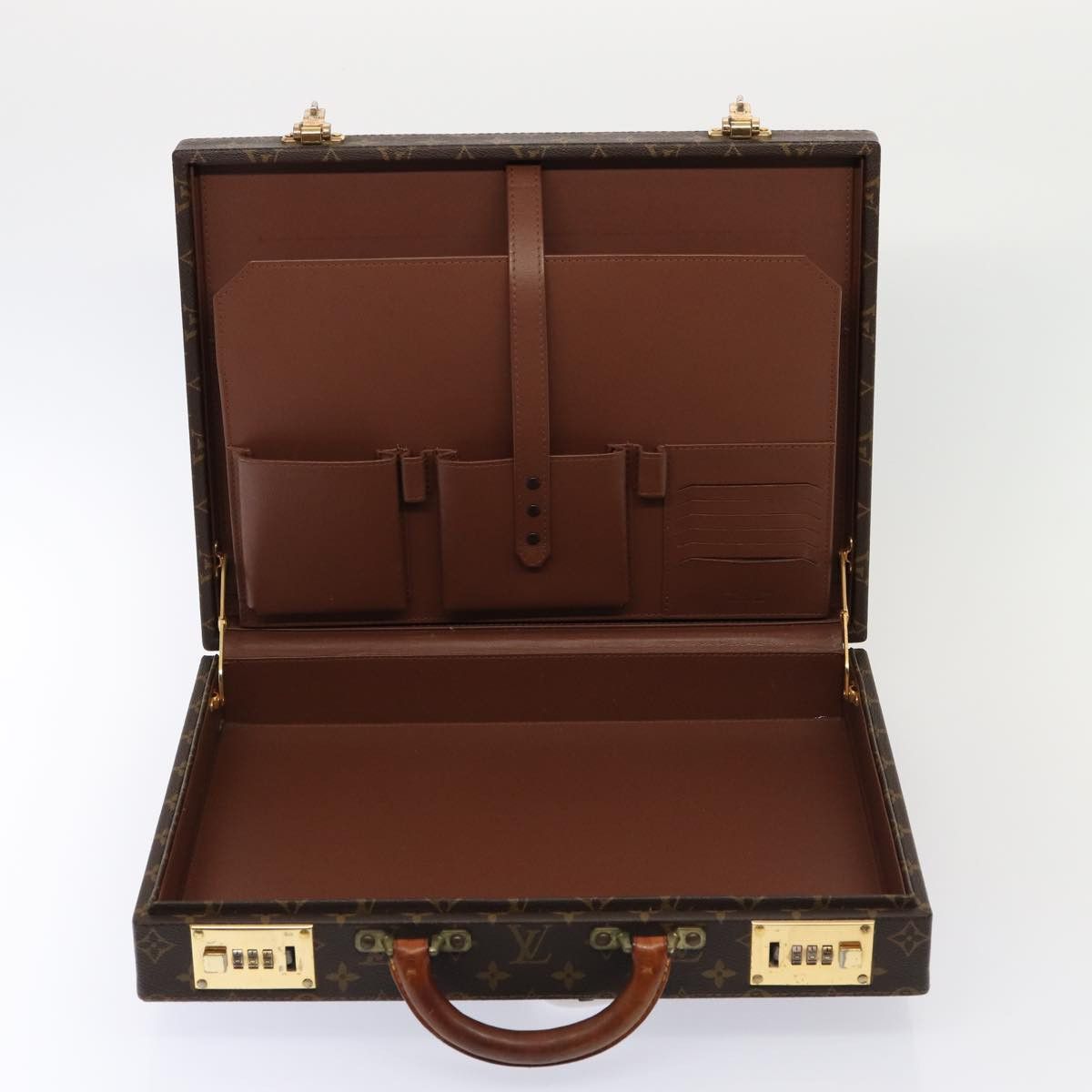 Louis Vuitton Cruiser Brown Canvas Briefcase Bag (Pre-Owned) Size ONE SIZE - 12 Thumbnail