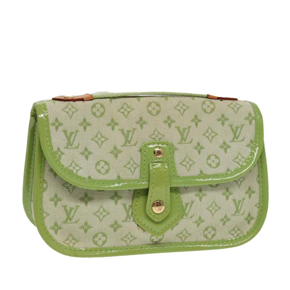 Louis Vuitton Marie Green Canvas Clutch Bag (Pre-Owned) Size ONE SIZE - 20 Thumbnail