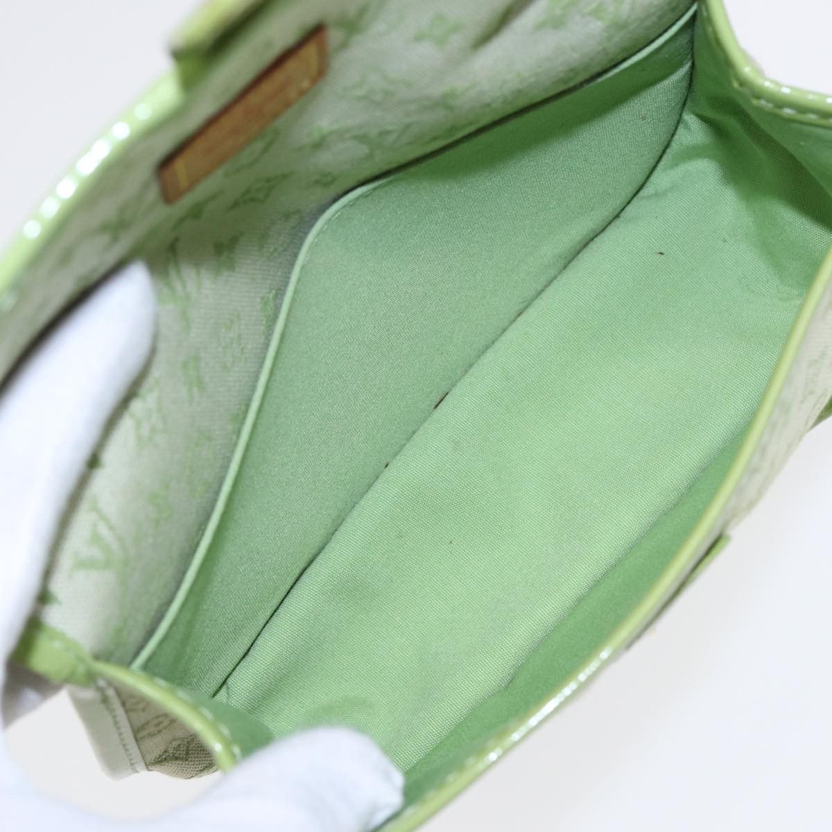 Louis Vuitton Marie Green Canvas Clutch Bag (Pre-Owned) Size ONE SIZE - 11 Thumbnail