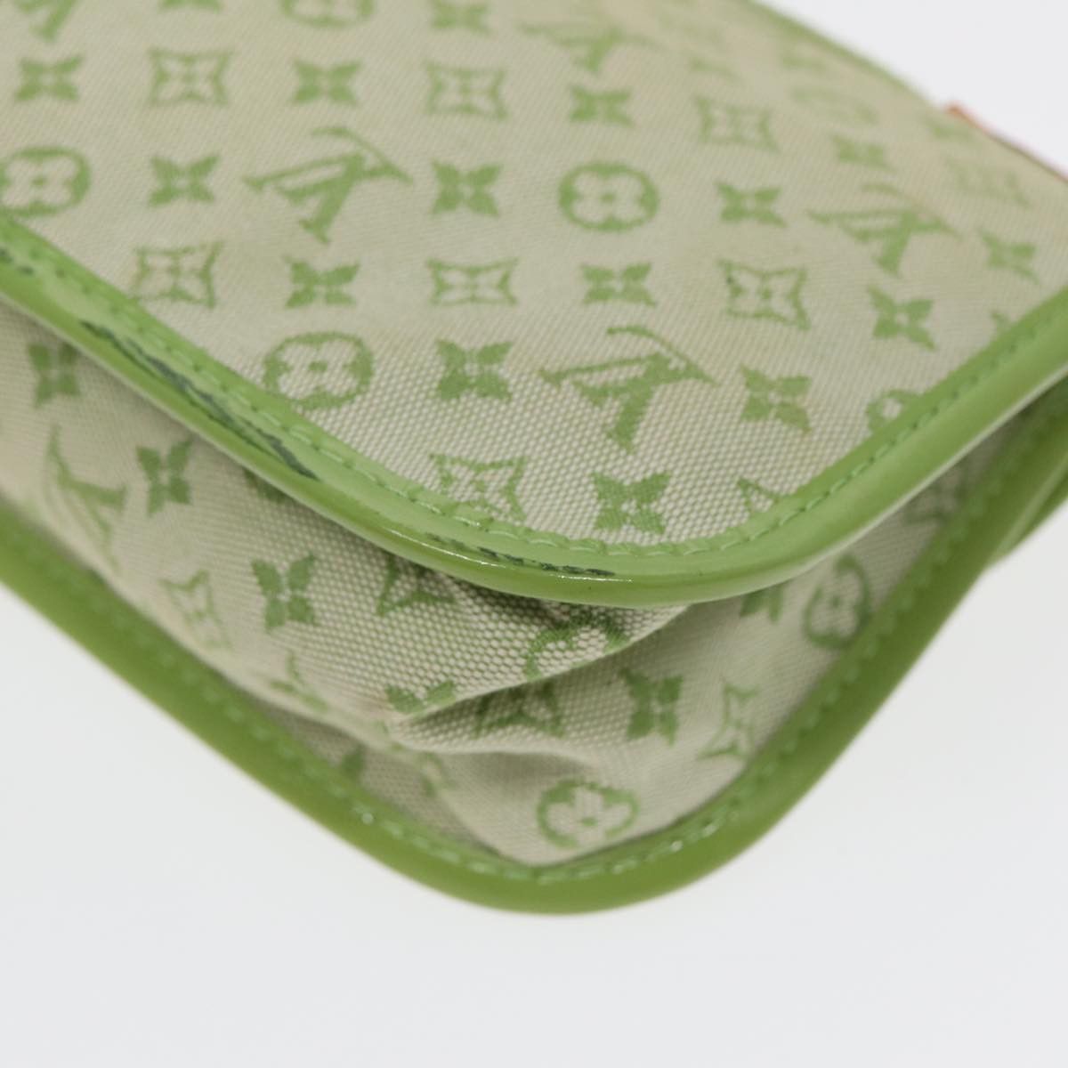Louis Vuitton Marie Green Canvas Clutch Bag (Pre-Owned) Size ONE SIZE - 8 Thumbnail