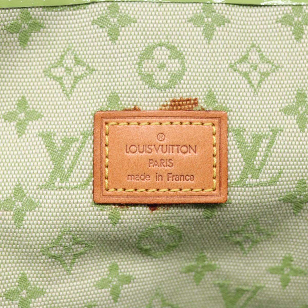 Louis Vuitton Marie Green Canvas Clutch Bag (Pre-Owned) Size ONE SIZE - 12 Thumbnail