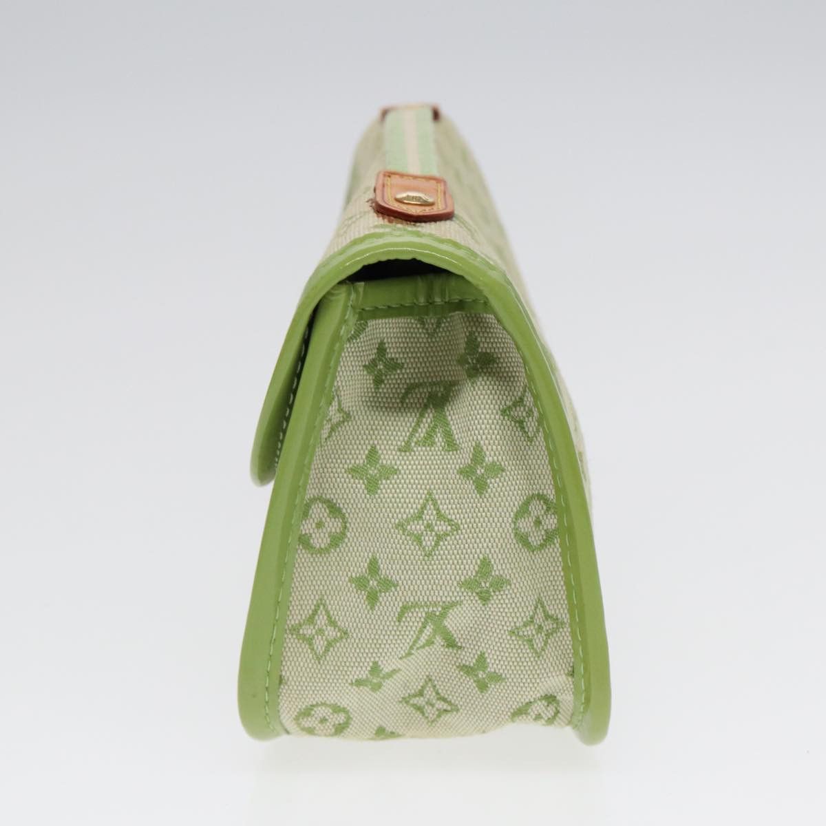 Louis Vuitton Marie Green Canvas Clutch Bag (Pre-Owned) Size ONE SIZE - 4 Thumbnail